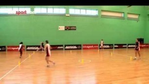 'Netball Drills- Running Box Drill'