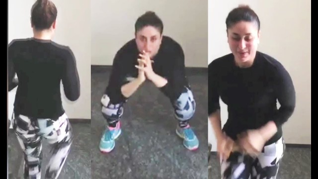 'देखिये Kareena Kapoor Khan के Workout Videos'