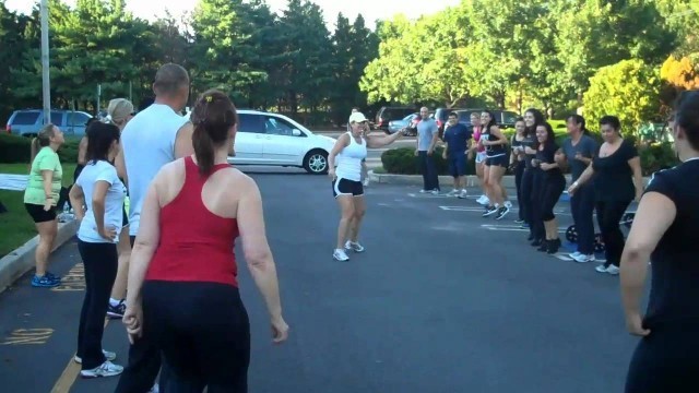 'Outdoor Workout at Gold\'s Gym Paramus, NJ'