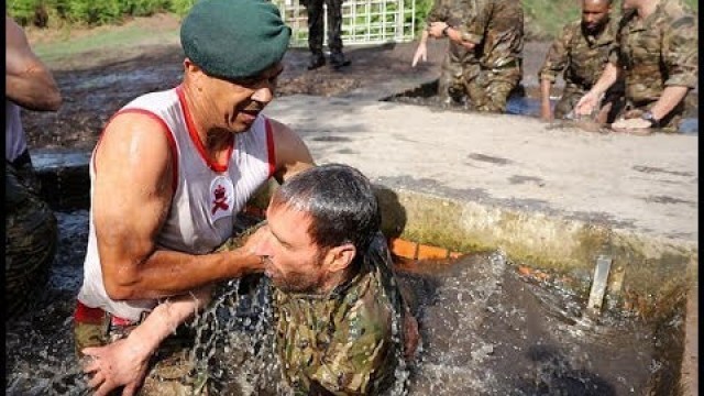 'England Football Team |  England squad put through tough Royal Marines drills | World Cup qualifier'