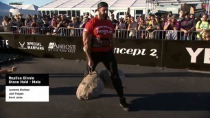 '2021 Rogue Invitational - Rogue Record Breakers - Replica Dinnie Stone Hold'