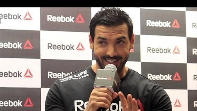 'John Abraham Shares Fitness Tips at Reebok Fit Store'