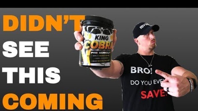 'King Cobra Pre Workout Review | SH*T HAPPENS | Fitness Deal News'