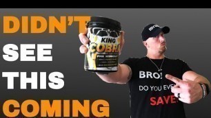 'King Cobra Pre Workout Review | SH*T HAPPENS | Fitness Deal News'