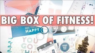 'NEW RELEASE HAPPY PLANNER FITNESS BOX NOTES KIT | MAMBI ACCESSORY HAUL'