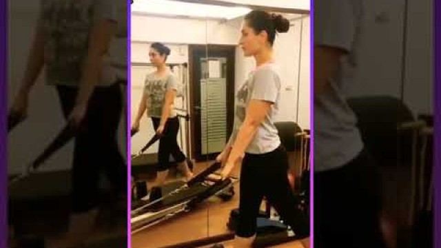 'Kareena Kapoor gym workout #kareenakapoor #girlgym'