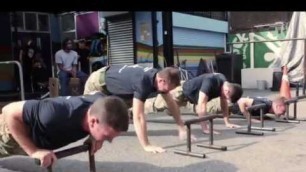 'Civilian Fitness Guru Puts Royal Marines To The Test PART 1'