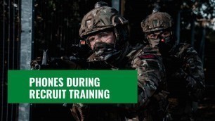 'Allowed phones during Royal Marines Recruit Training | Quick Fire #SHORTS'