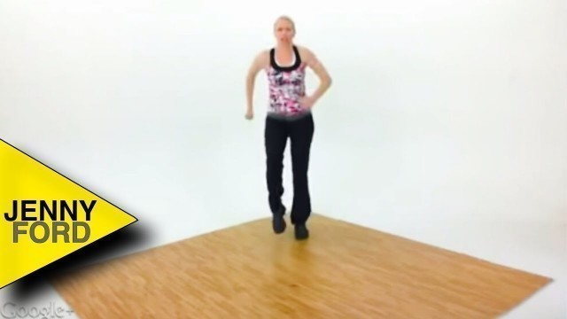 'Marching Workout | Walking at Home | Quick Time-Saver Fitness | JENNY FORD'