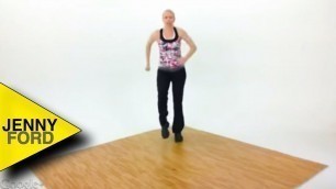 'Marching Workout | Walking at Home | Quick Time-Saver Fitness | JENNY FORD'