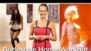 'Sexy Burlesque Home Workout: Fun Cardio Dance Moves'