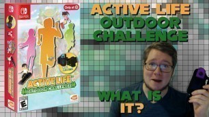 'Active Life Outdoor Challenge for Nintendo Switch - New Family Fitness Game!'