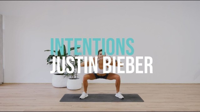 'intentions - justin bieber ft. quavo | BEAT WORKOUT!'