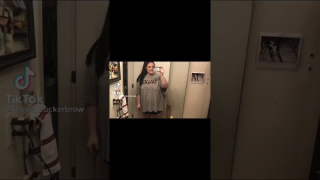 'Watch before and after #weightloss #fitness #fat #woman #beauty #workout #wow'