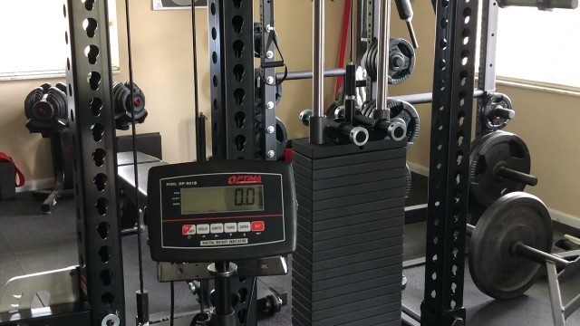 'Rogue Fitness Lat Pulldown / Low Row 2 Friction Test'