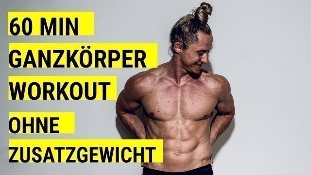 '60 MIN HIIT the Beat Ganzkörper Workout zum mitmachen I Anfänger - Fortgeschrittene I Breakletics'