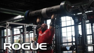 '4X WORLD\'S STRONGEST MAN TRAINS AT ROGUE FITNESS | 400+ POUND LOG'