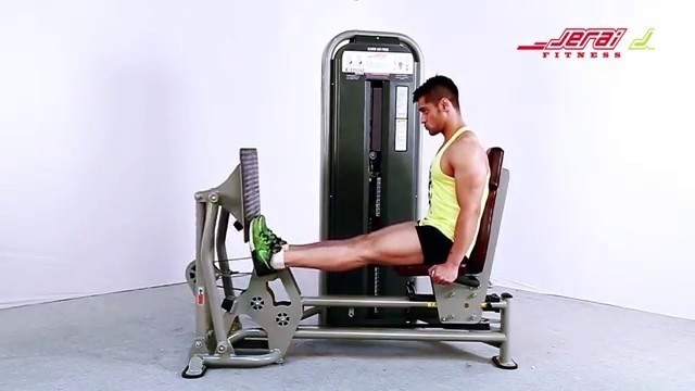 'Seated machine calf raise - Training and Workout Tutorial Videos by Jerai Fitness App'