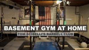 'Awesome Rogue Fitness Basement Gym At Home | Tom Scibelli & Jonathan Walseman Collab'