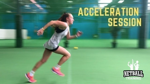 'Netball Acceleration Session - 10 Week Netball Training Program'