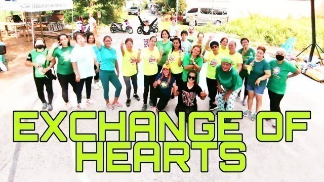 'EXCHANGE OF HEARTS REMIX | ZUMBA DANCE FITNESS | TIKTOK VIRAL | RETRO'