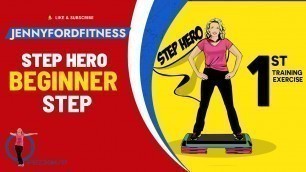 'Step Hero | 1 of 6 | How to do Step Aerobics | Beginner Learn to Step Program | At-Home Workout'