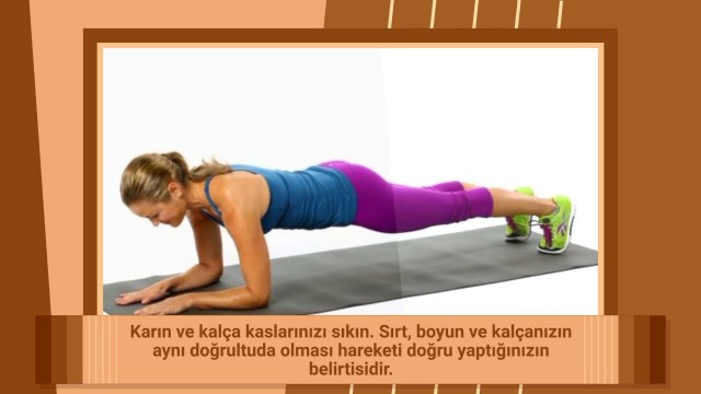 'TÜM VÜCUDUNUZU ÇALIŞTIRAN MUHTEŞEM EGZERSİZ PLANK NASIL YAPILIR VE FAYDALARI NELER? #Fitness #Plank'