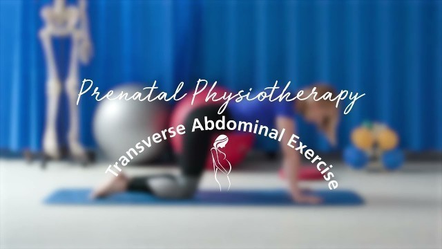 'Prenatal Physiotherapy: Transverse Abdominal Exercise'