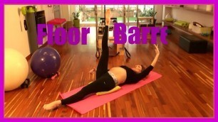 'Floor Barre- Prenatal Workout for all Trimesters'