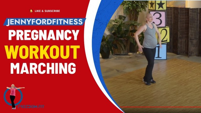 'Pregnancy Marching Workout | 40 minutes | Walk At-Home Low-Impact Get Ready for Labor Gentle Fitness'