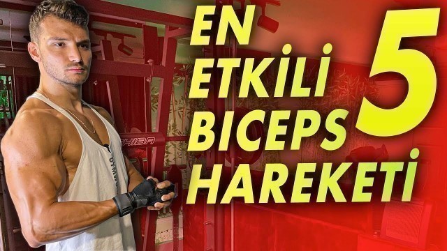 'En ETKİLİ 5 BİCEPS Hareketi | Büyük Kollar İçin Mutlaka İzle'