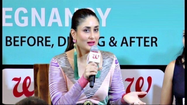 'Kareena Kapoor On Her Pregnancy Diet, Workout, Taimur & More At Pregnancy Book Launch'