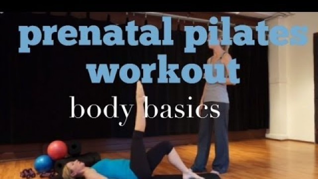 'FULL 25 minute | Prenatal Pilates Mat Workout with Sarah Ruback'