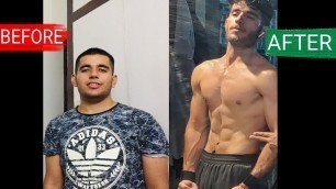 'FITNESS JOURNEY BEFORE AND AFTER  MALE'