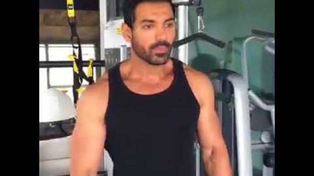 'John Abraham Heavy Workout'