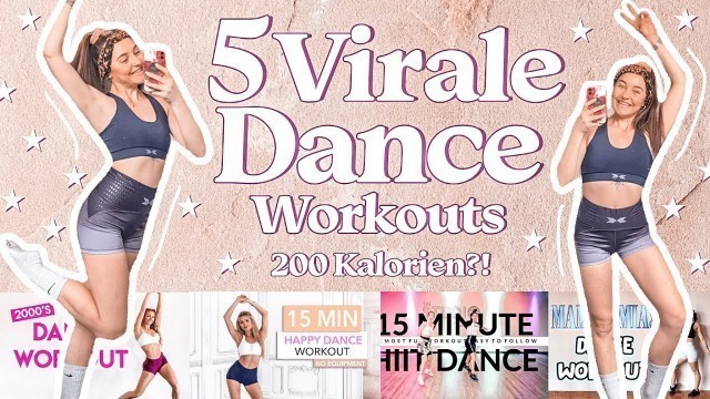 '5 virale DANCE WORKOUTS im Test | Pamela Reif, MadFit, Kyra Pro etc. | Dance Workout Test & Review'