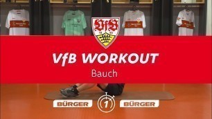 'VfB Workout Teil 9: Bauch | VfB Stuttgart'