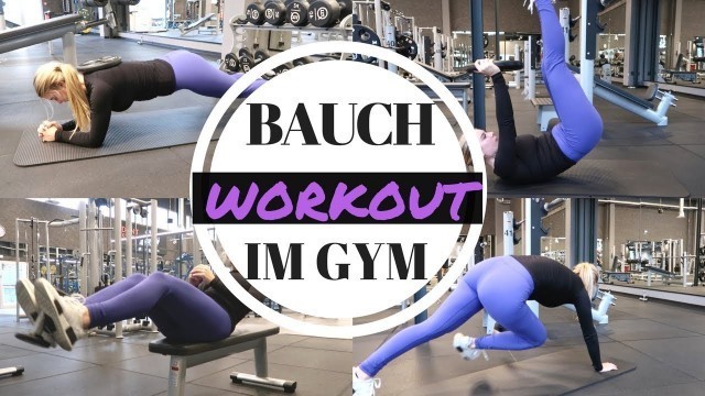 '4 Besten Bauchübungen für einen flachen Bauch im Fitnessstudio & Zuhause I Dyedblondpony'