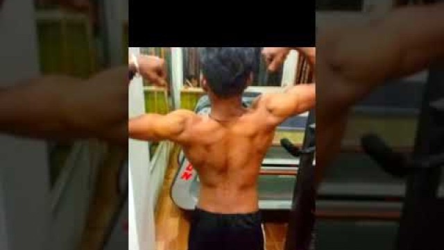 'Before After My Back Gym Motivation status Whatsapp status   Navneeet fitness trainer #shorts'