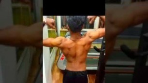 'Before After My Back Gym Motivation status Whatsapp status   Navneeet fitness trainer #shorts'