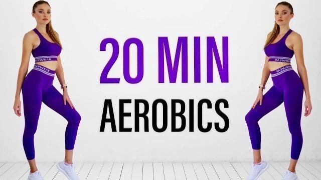 '20 Min Aerobics At Home / 2000 Steps Aerobic Exercises in 4K'