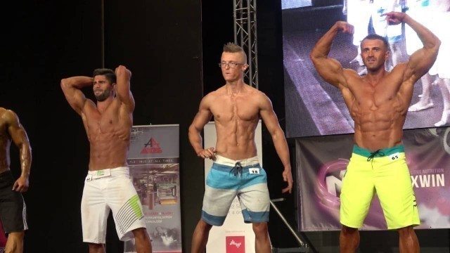 'Posedown WFF Male Fitness Model - NABBA/WFF Czech Championships 2016'