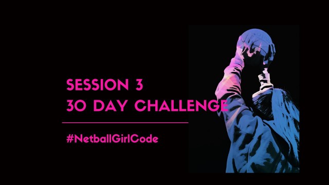 'Netball Fitness Workout Session 3 of 4 Sessions in the 30 day challenge'