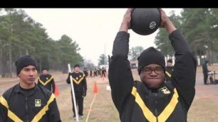 'The Army Combat Fitness Test - Standing Power Throw (2019) 