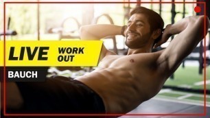 '15 MIN BAUCH WORKOUT mit Manu | FIT STAR LIVE'