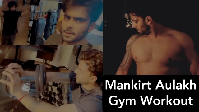 'Mankirt Aulakh Gym Workout & Fitness Video !'