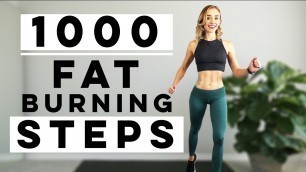 'Walk to the Beat | Low Impact Fat Burning Walking Workout | 1000 Step Challenge in 7 Minutes'