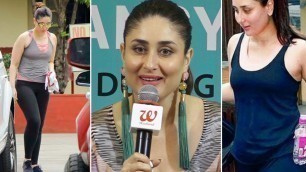 'Kareena Kapoor really DOESN\'T CARE about her Gym Look & here is why !'