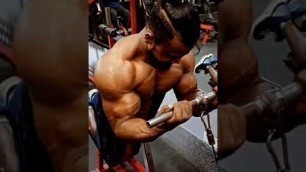 'Biceps workout at gym!! gym body fitness video!! gym motivation video!! #shorts'