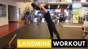 '15 Minute Express Landmine Workout - Sport and Fitness Middle East'